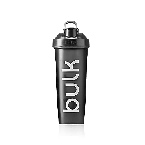 Bulk Iconic Shaker - Botella (750 ml), color negro