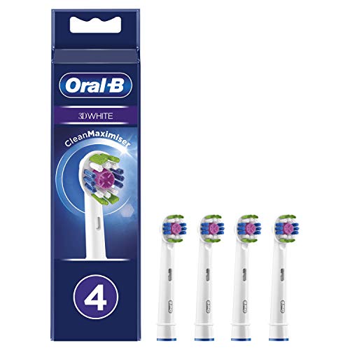 Cabezales de repuesto Oral-B 3D White con tecnología Cleanmaximiser
