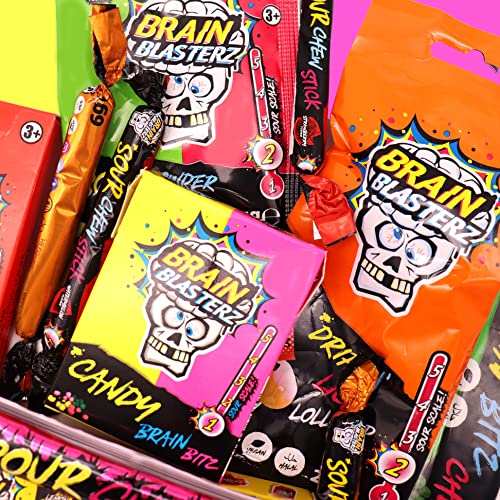 Caja De Dulces De Halloween Brain Blasterz Caja De Dulces Amargos Caramelo