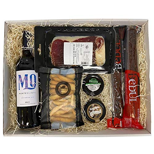 Caja Gourmet Picoteo 14 - De la Tierra con Vino Montequinto crianza