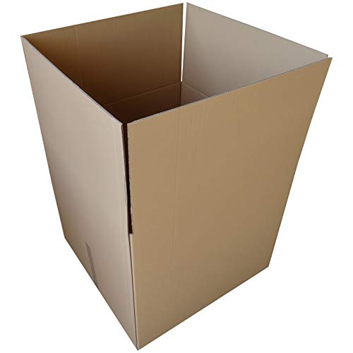 Cajas de cartón plegables de 735 x 735 x 680 cm, 73,5 x 73,5 x 68, 2 ondulaciones, DHL GLS UPS DPD paquete