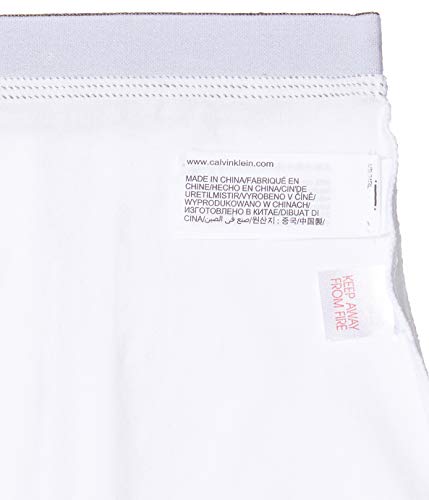 Calvin Klein 2 Pack Trunk, Bóxers para Niños, Gris/Blanco (Grey Heather/White), 14-16 Años