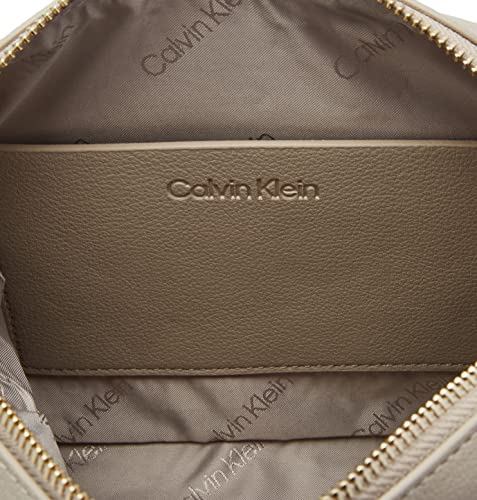 Calvin Klein CK Must-Funda para cámara, Crossovers para Mujer, Taupe, Medium