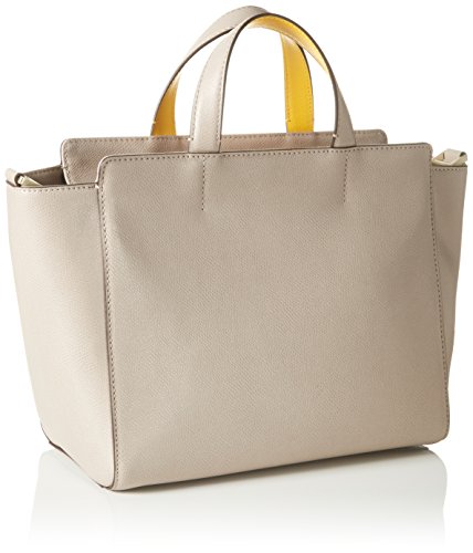 Calvin Klein JULIENN3 Medium Tote, Bolsa para Mujer, Beige (Mushroom), 15x23x33 cm (b x h x t)