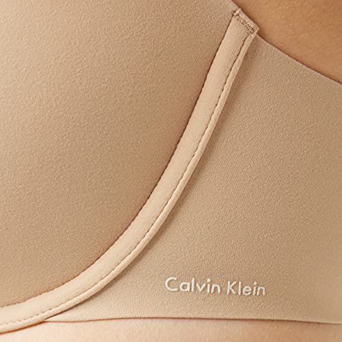 Calvin Klein Modern T Shirt Sujetador con Aros, Beige (Bare 20n), 32 para Mujer