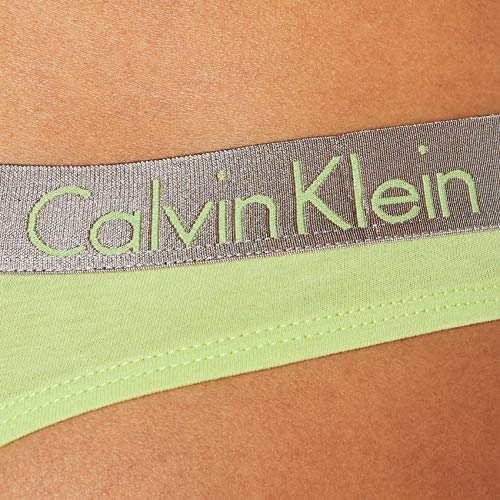 Calvin Klein Thong Lencería, Limelight, S Unisex Adulto