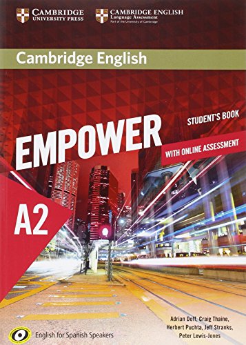 Cambridge English Empower for Spanish Speakers A2 Student's Book with Online Assessment and Practice