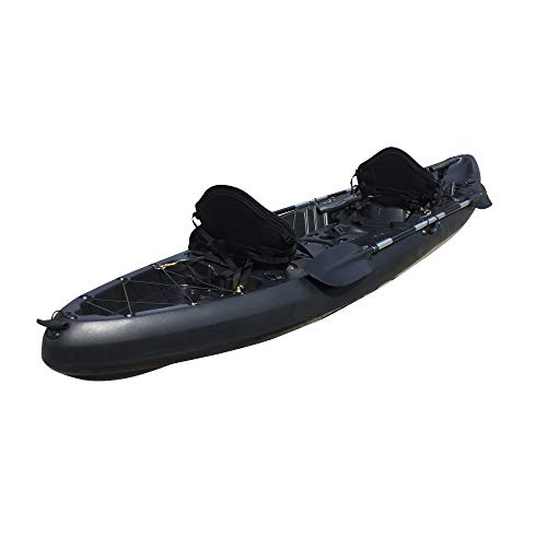 Cambridge Kayaks ES, Sun Fish TÁNDEM SÓLO 2 + 1,Negro RIGIDO