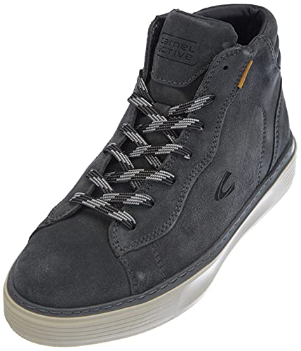 camel active Avon, Bota a la Altura de la Pantorrilla Hombre, Gris Oscuro, 40 EU