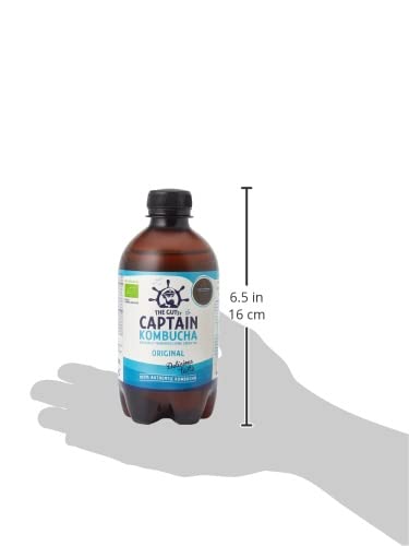 Captain Kombucha Original, Té de burbuja - 400 ml.