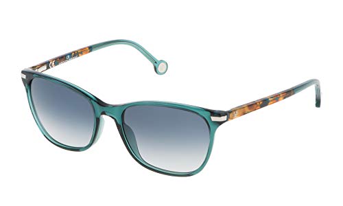 Carolina Herrera SHE652V540874 Gafas de Sol, Verde, 54 para Mujer