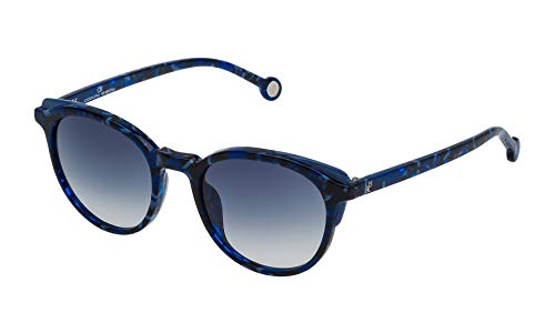 Carolina Herrera SHE7425006DQ - Gafas de Sol para Mujer, Azul, 50