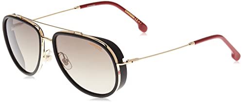 Carrera Sport Carrera 166/S Gafas, Gold Red/BW Brown, 59 Unisex Adulto