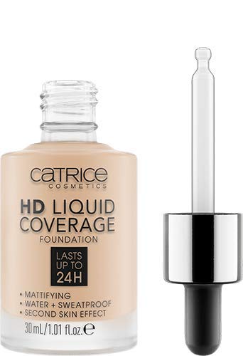 Catrice HD - Base líquida de maquillaje, color beige claro 10, 150 g