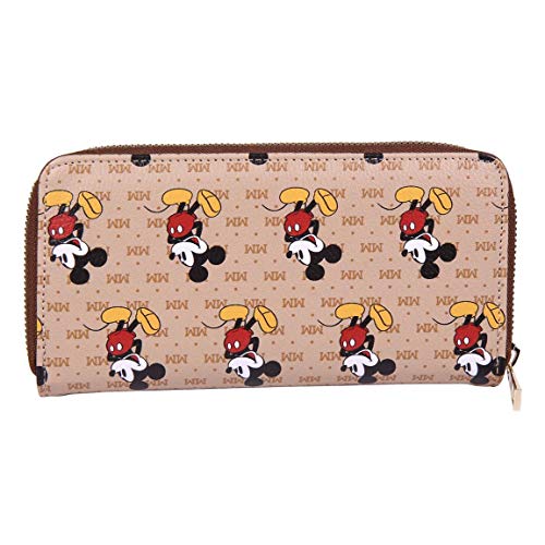 CERDÁ LIFE'S LITTLE MOMENTS Cartera Tarjetero de Mickey Mouse - Licencia Oficial Disney