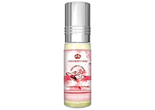 Cereza Flor al Rehab Aceite de 6 ml Attar Perfume Fragancia Roll On Sin Alcohol