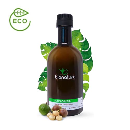 Champú Natural Macadamia. Sin Parabenos. 500 Ml. 1711 Bio Natura