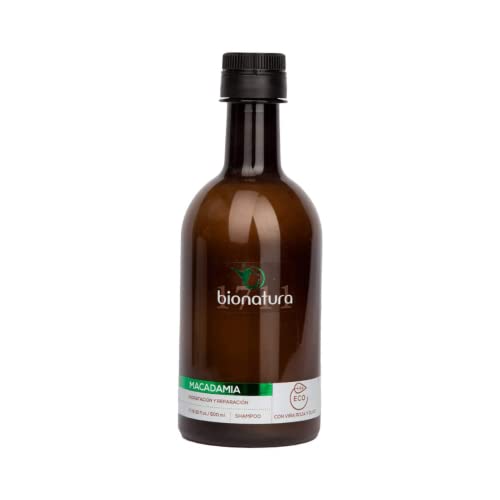 Champú Natural Macadamia. Sin Parabenos. 500 Ml. 1711 Bio Natura