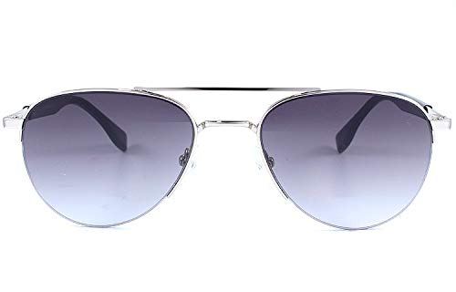 CHANCE - VISOR gafas de sol aviador unisex - Edición limitada (Plata, Gris)