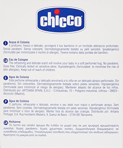 Chicco Baby Moments 00002707000000 - Eau de Colonia (100 ml)