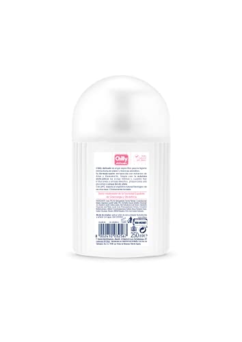 Chilly - Chilly Delicado, Gel de Higiene Íntima, Fórmula Suave, Caja 12 Uds x 250ml