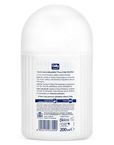 Chilly - Neutro - Jabón intimo - 200 ml