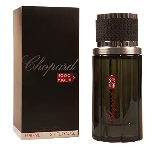 Chopard Chopard 1000 Miglia Eau De Toilette En Formato De 80 Ml, Fragancia Moderna Y Cautivadora Para Hombres, Con Notas Amaderadas Y Ambarinas 80 ml