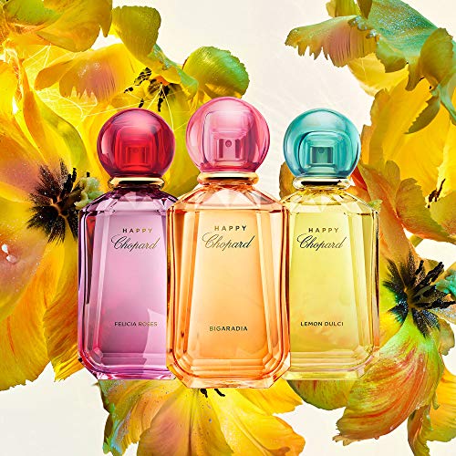 Chopard Chopard Lemon Dulci Eau de Parfum en formato de 100 ml, Fragancia femenina fresca y energizante con notas cítricas y amaderadas, Envase refinado y elegante 100 ml