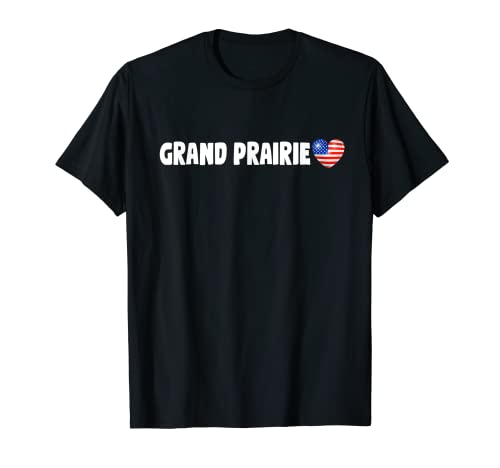 Ciudad Grand Prairie Estados Unidos Camiseta de la ciudad de Camiseta