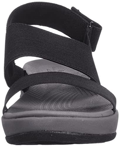 Clarks Arla Jacory, Sandalias de Talón Abierto Mujer, Negro (Black-), 39.5 EU