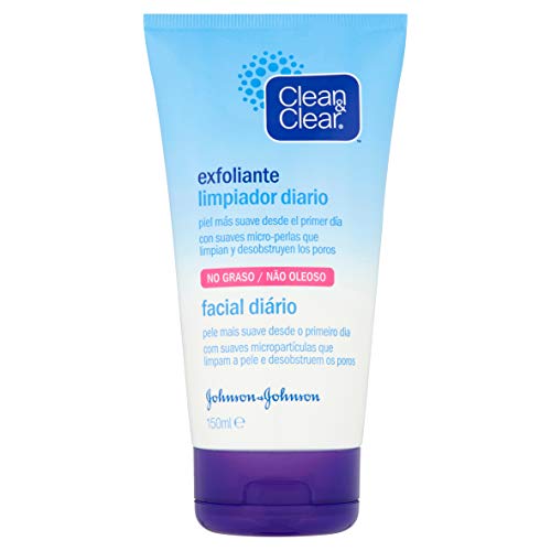 Clean&Clear - Exfoliante Diario Efecto Peeling, 150 ml