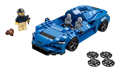 Collectix Juego Lego Speed Champions McLaren Elva 76902 + Speed Champions McLaren Elva Mini 30343 (bolsa de plástico)