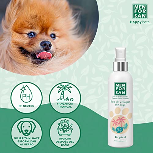 Colonia para perros tropical 125ml, Aroma dulce y duradero