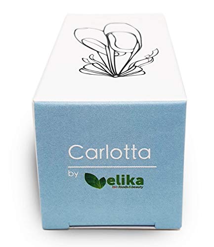 Contorno de Ojos “Carlotta” de Elikafoods®. Ácido hialurónico, cafeína, colágeno y elastina. Tratamiento anti-bolsas y ojeras. Para mujer y hombre, indicada para cualquier tipo de piel, 30ml.