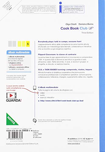 CookBook club. Ediz. Compact. Per la 5ª classe delle Scuole superiori. Con Contenuto digitale (fornito elettronicamente)