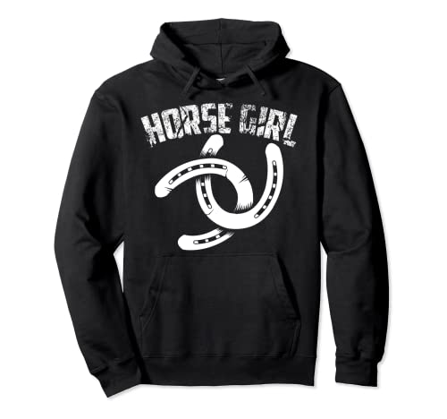 Cool Horse Girl Regalo Jinete Para Mujeres Que Ama Pony Sudadera con Capucha