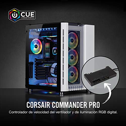 Corsair Commander Pro - Controlador de iluminación RGB y ventilador digital