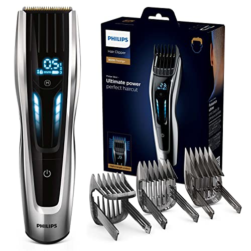 Cortapelos Philips Hair Clipper Series 9000 con interfaz de cambio digital (modelo HC9450/15)