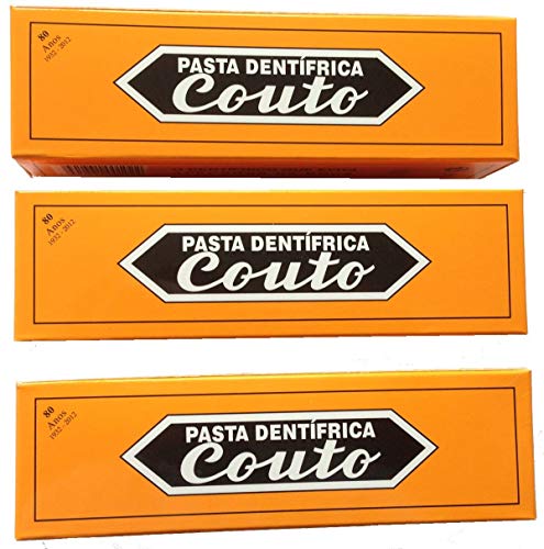 Couto Tradicional Crema Dental Menta 60g (3 Pieza)