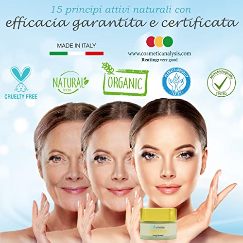 Crema Antiarrugas con Baba de Caracol y Ácido Hialurónico, Crema Contorno de Ojos Rostro Cuello Escote Hidratante Antiedad para Día y Noche, Para Hombres y Mujeres Antiarrugas