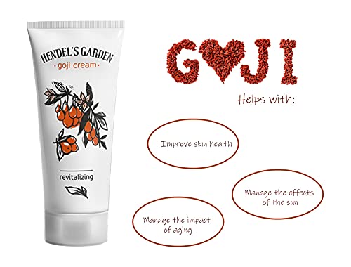 Crema Goji - Crema antienvejecimiento y antiarrugas para pieles más jóvenes para mujeres- de Hendel's Garden.