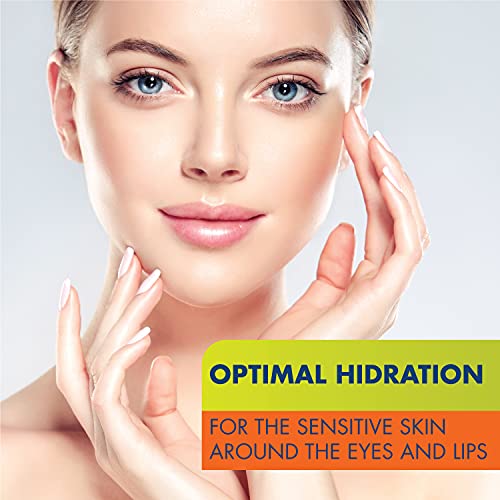 Crema Hidratante Antiarrugas Contorno de Ojos y Labios, con 2% de Ácido Hialurónico y Vitamina C, Reduce Significativamente las Líneas de Expresión, Gerovital H3 Hyaluron C