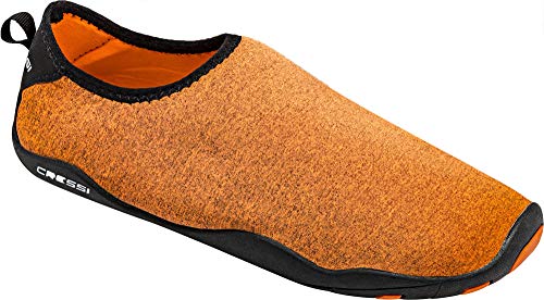 Cressi Black Aqua Socks Lombok Zapatos de Agua, Mujer, Naranja, 44 EU