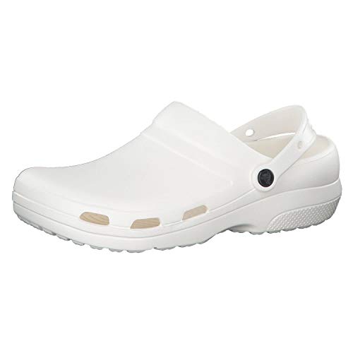 Crocs Specialist II Vent Clog Unisex Adulta Zuecos, Blanco (White 100), 41/42 EU