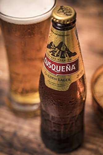 Cusqueña Cerveza Artesanal Golden Lager - 24 unidades de 33cl