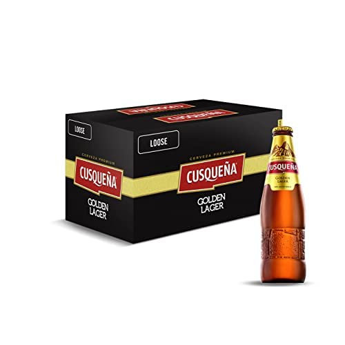 Cusqueña Cerveza Artesanal Golden Lager - 24 unidades de 33cl