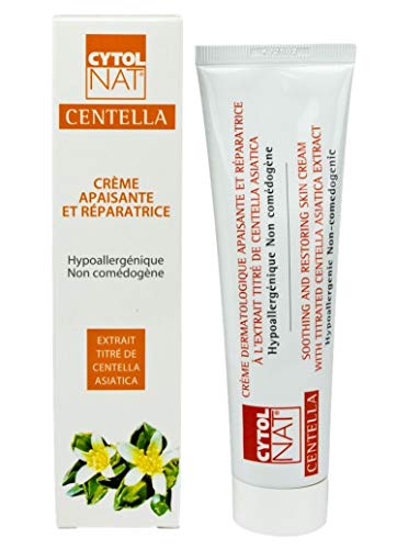 CYTOLNAT® Centella 100 ml - Crema calmante y restauradora - Hipoalergénico y no comedogénico.