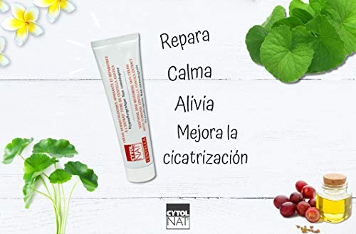 CYTOLNAT® Centella 100 ml - Crema calmante y restauradora - Hipoalergénico y no comedogénico.