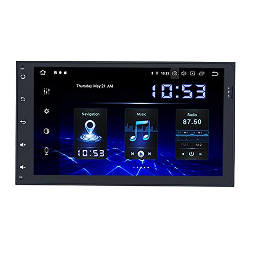 Dasaita 9 Pulgadas Android 10.0 2 DIN Unidad de Radio de Coche Integrado DSP 4G RAM 64G ROM para Toyota Corolla Sienna Arius Fortuner 2017 2018 estéreo Bluetooth Sat Nav Apoyo GPS USB Volante Control