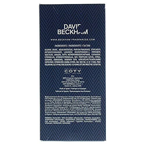 David Beckham Classic Blue Eau De Toilette Woda toaletowa dla mężczyzn 90ml